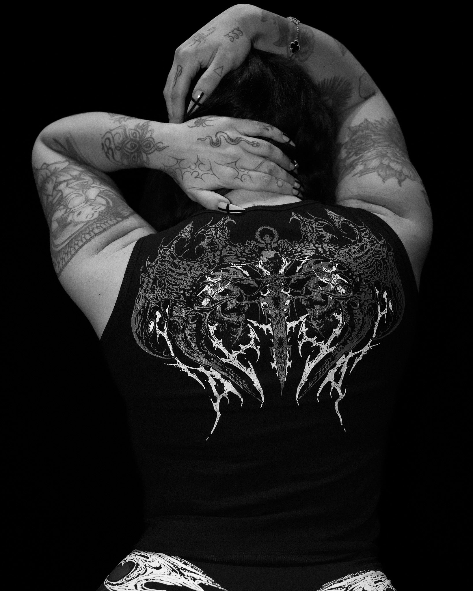 DarK Hydra Tank top [MIDNIGHT]-Coordom