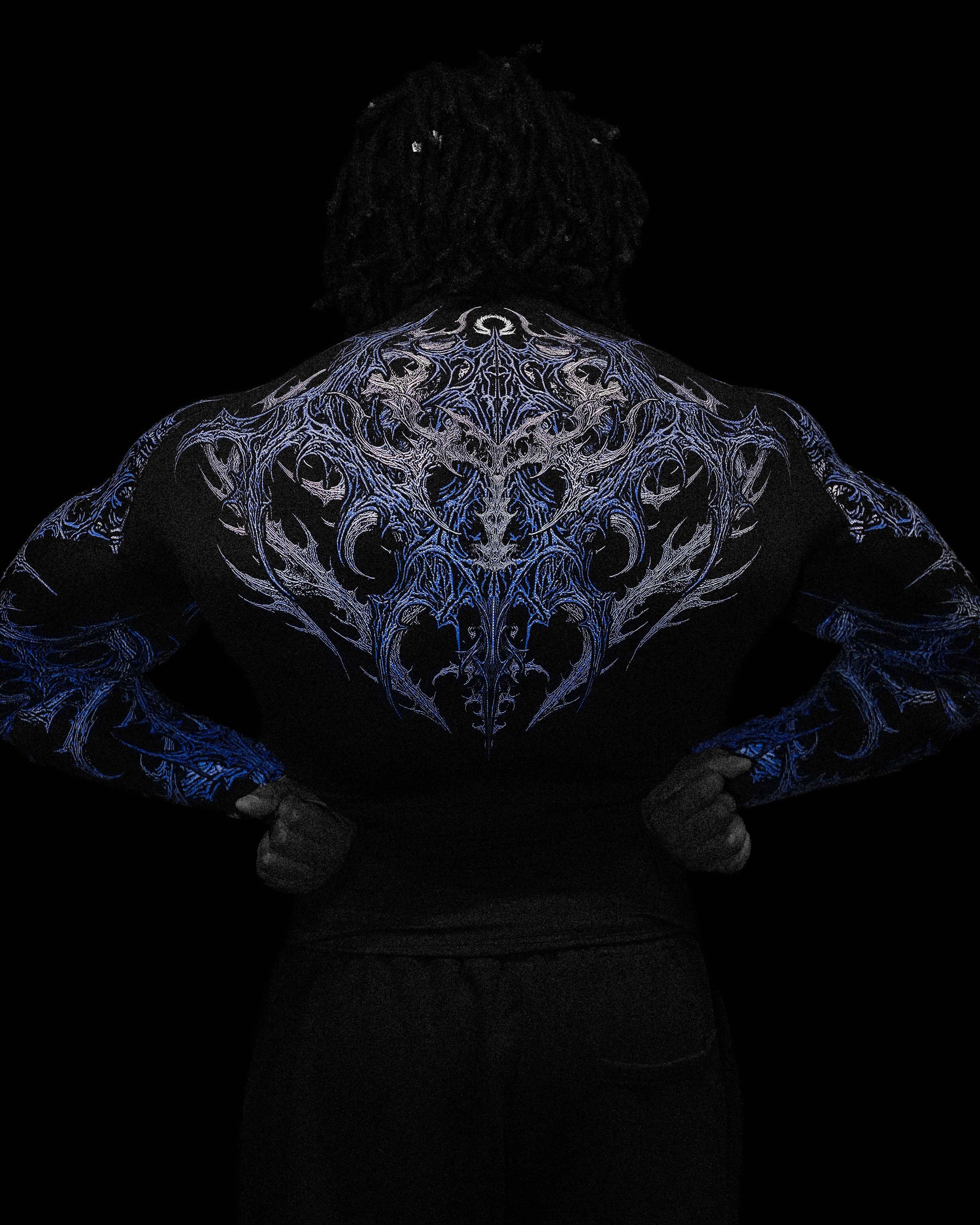 Void Tech™ Infernal longsleeve Compression [SAPPHIRE]-Coordom