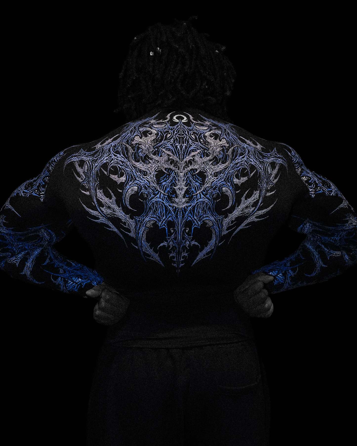 Void Tech™ Infernal longsleeve Compression [SAPPHIRE]-Coordom