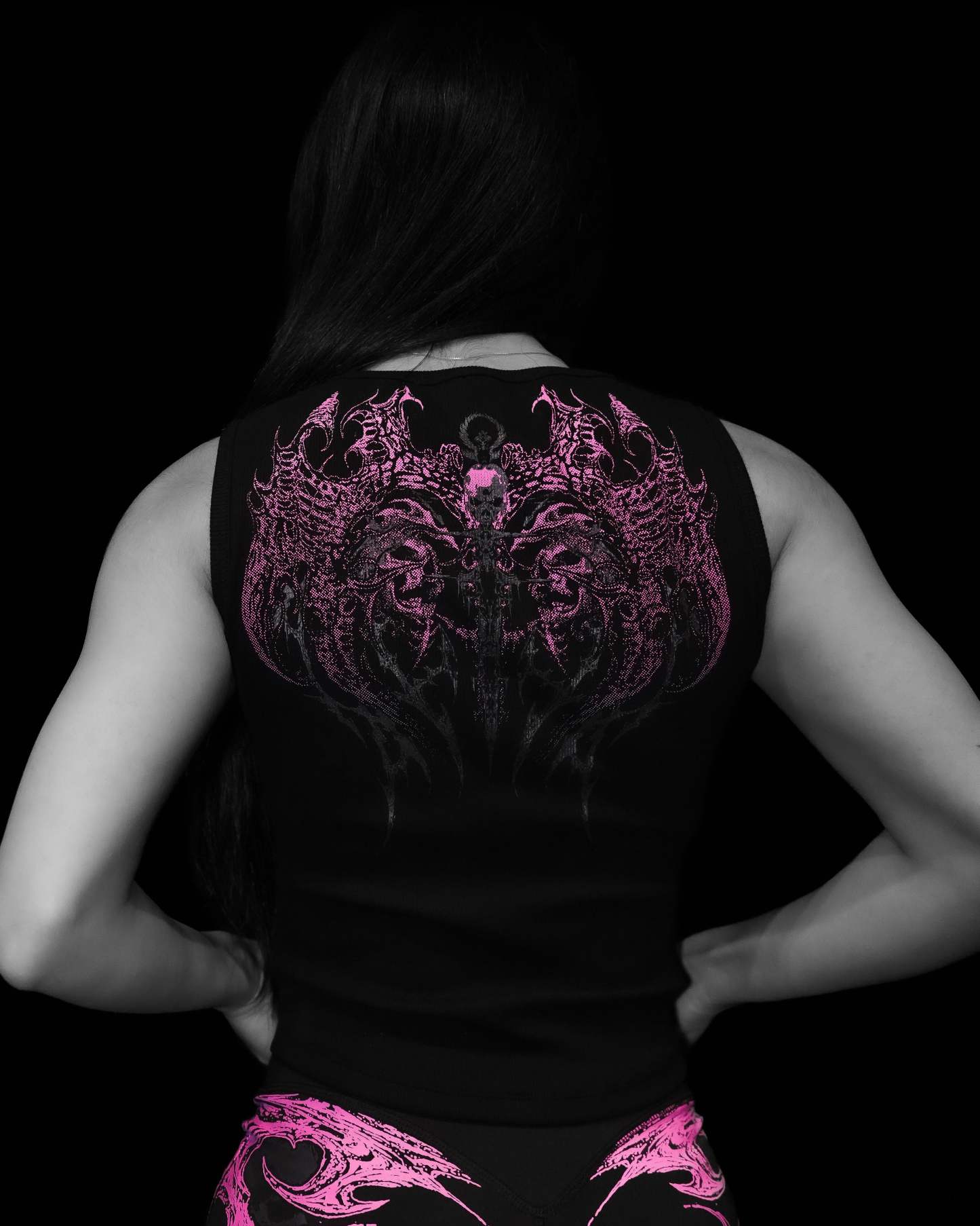 DarK Hydra Tank top [BLOSSOM PINK]-Coordom