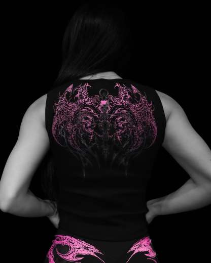 DarK Hydra Tank top [BLOSSOM PINK]-Coordom