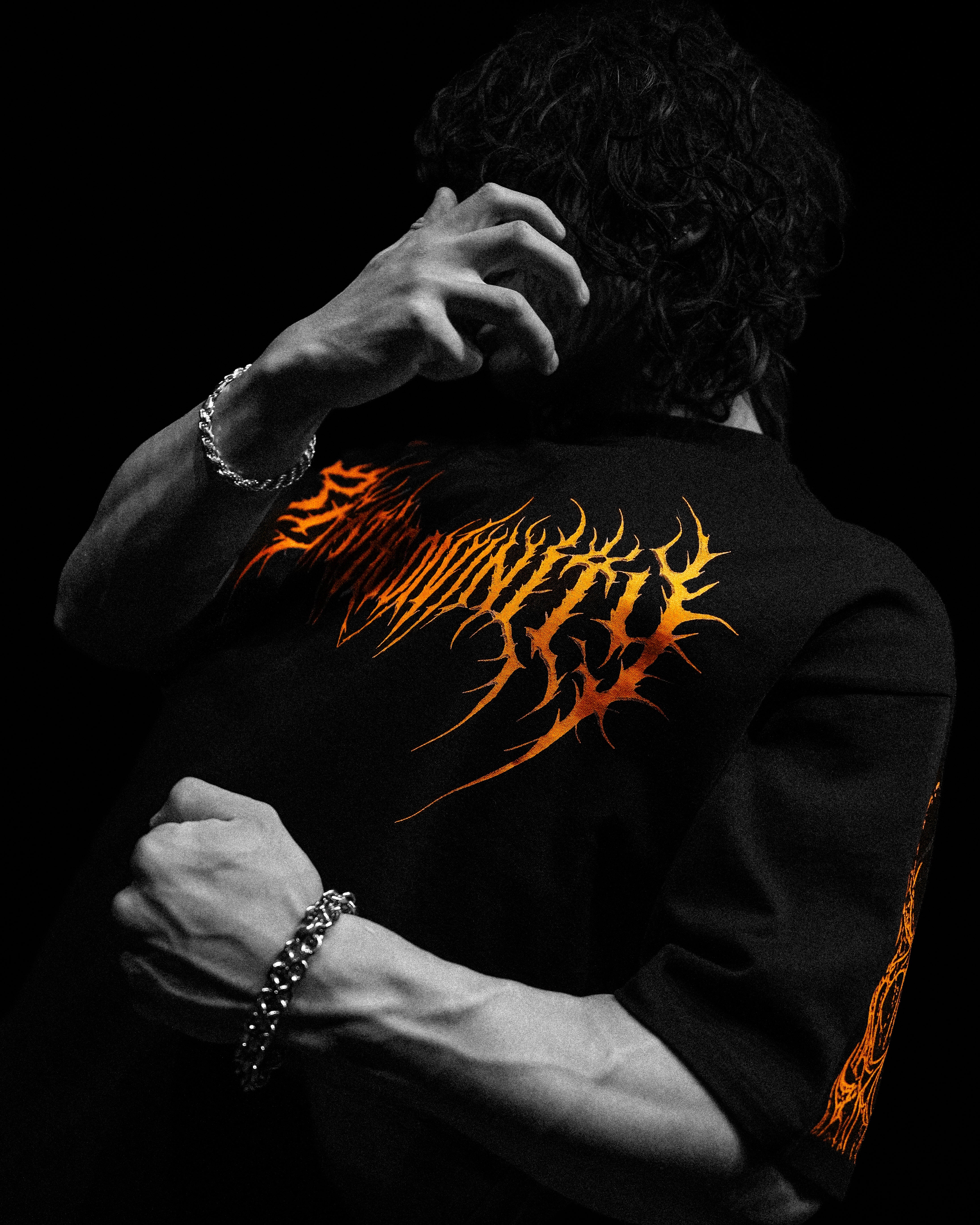 Dragon Blade Oversized T-shirt [RAICHU]-Coordom