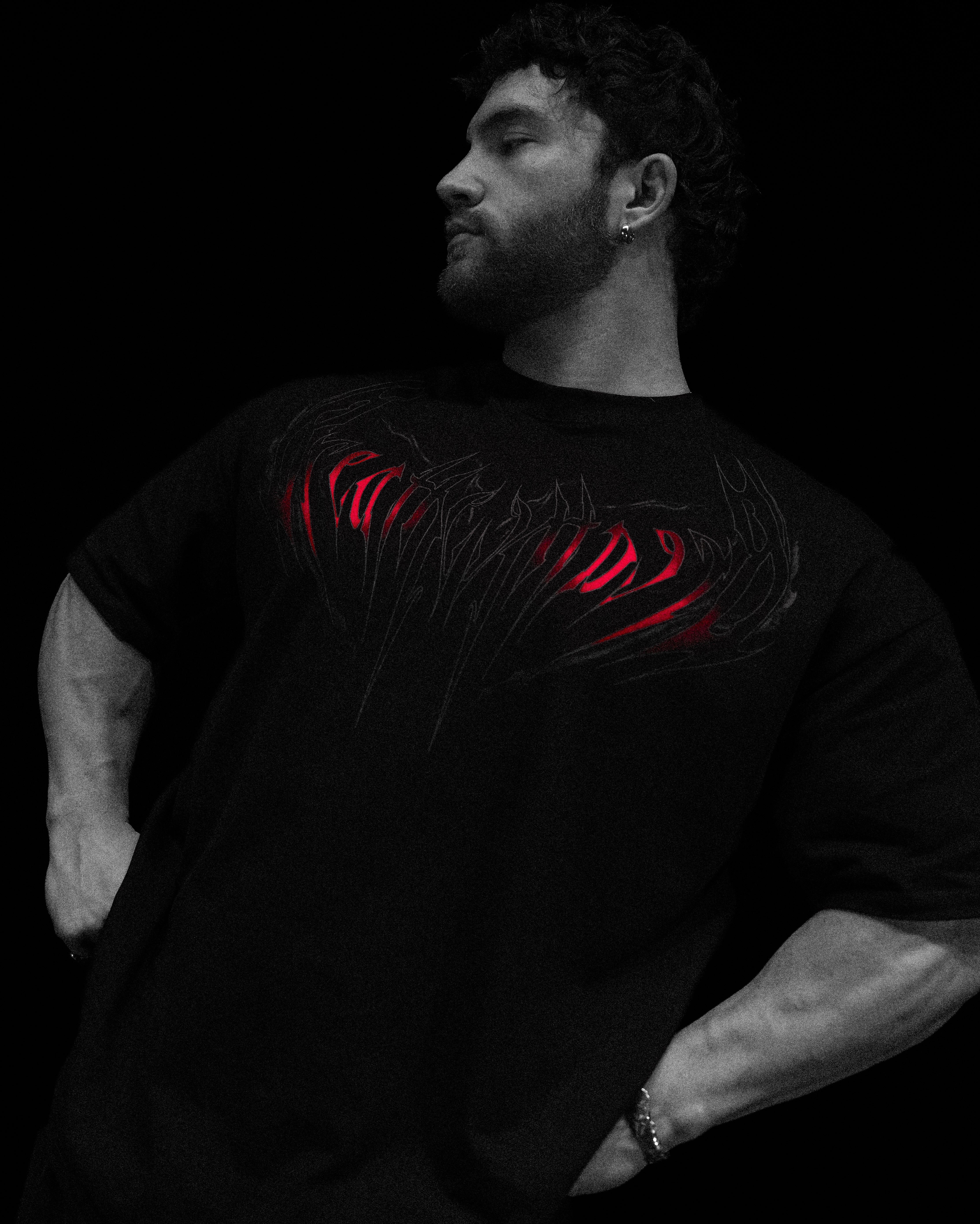 Resurrection Oversized T-shirt [NIGHTMARE]-Coordom