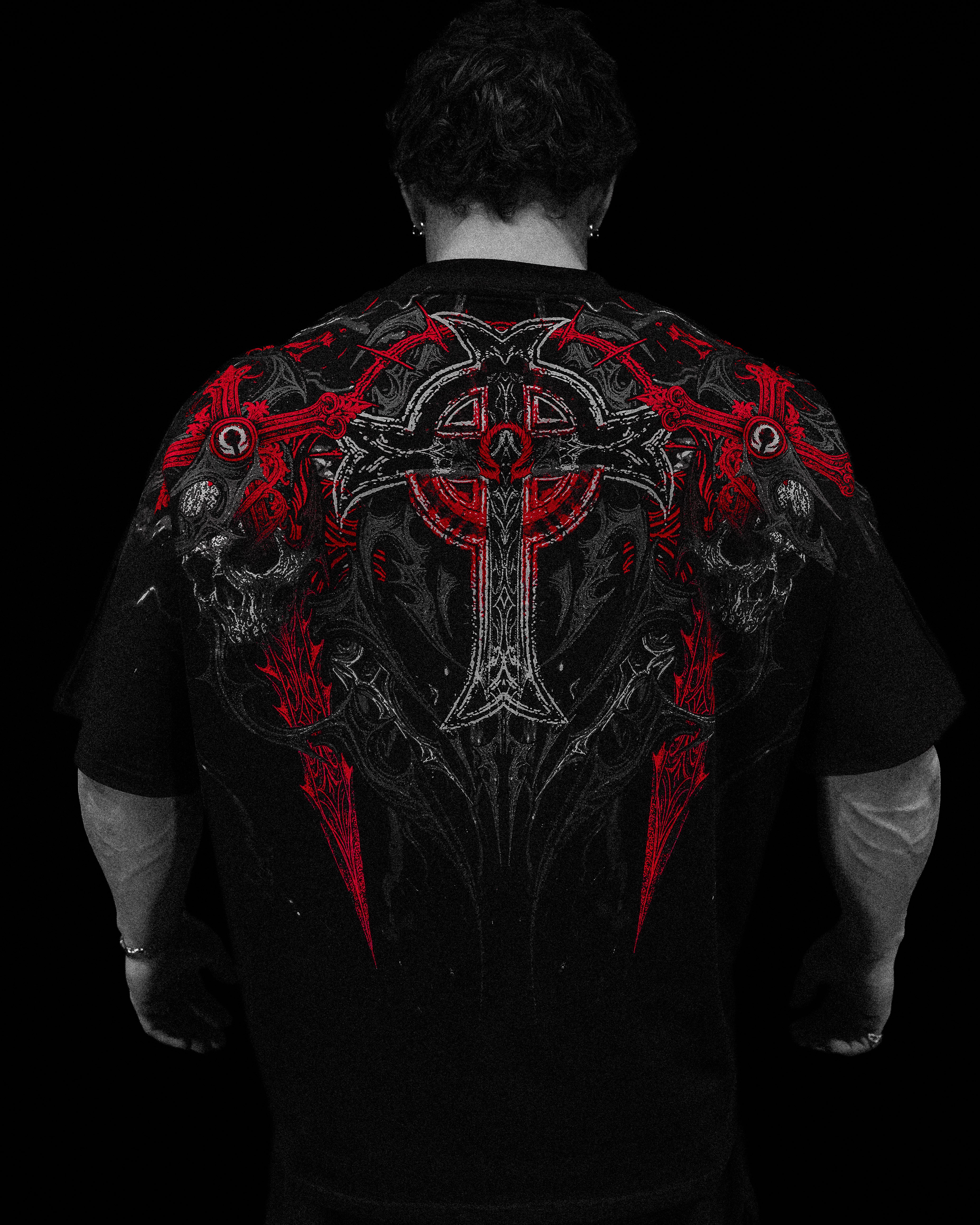 Resurrection Oversized T-shirt [NIGHTMARE]-Coordom