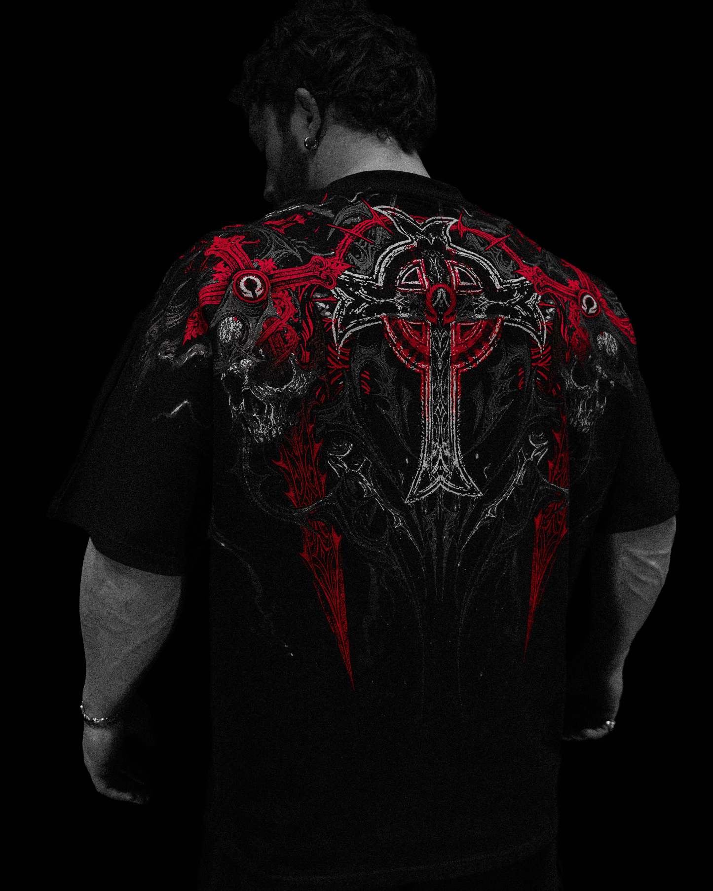 Resurrection Oversized T-shirt [NIGHTMARE]-Coordom