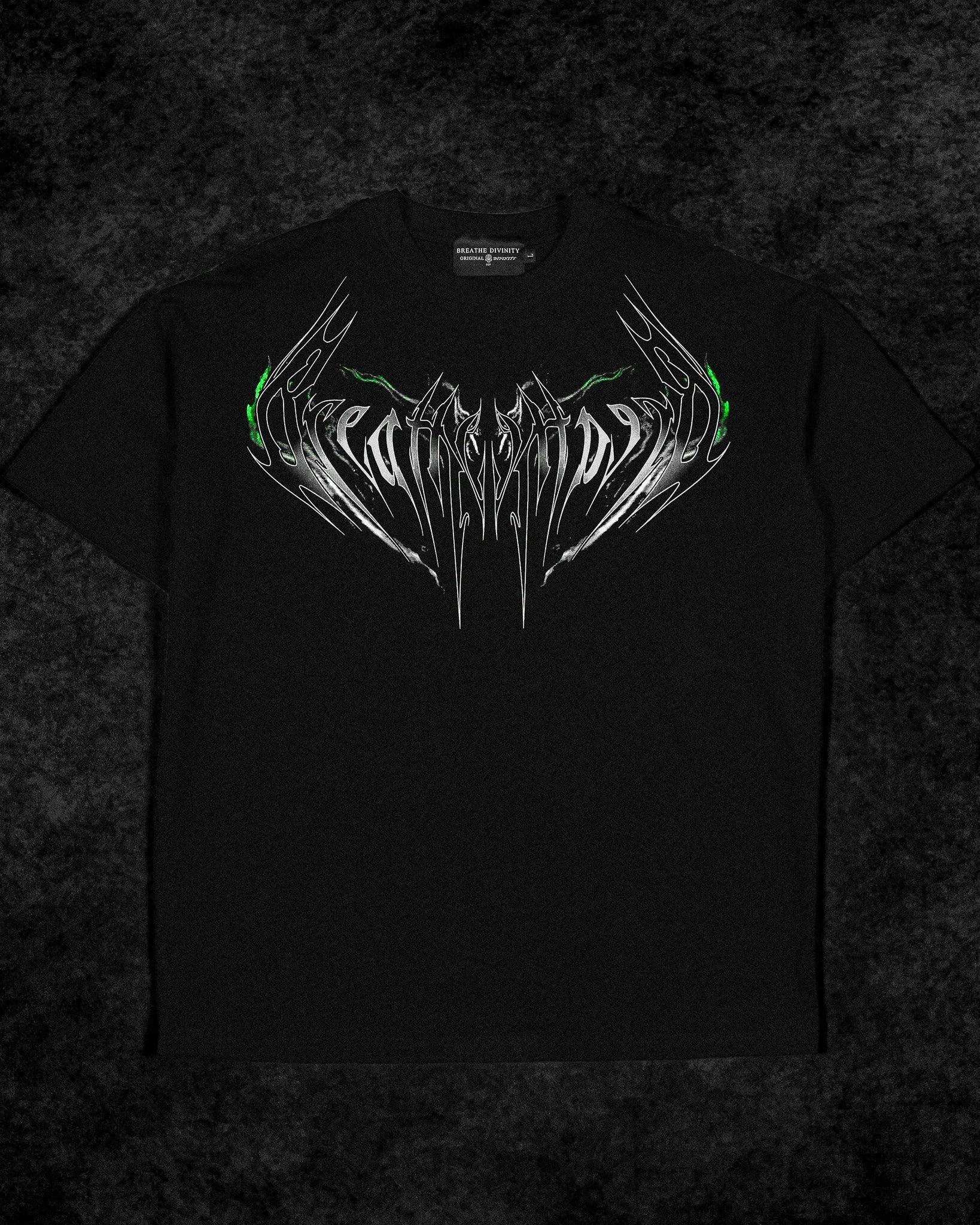 Resurrection Oversized T-shirt [NEON GREEN]-Coordom