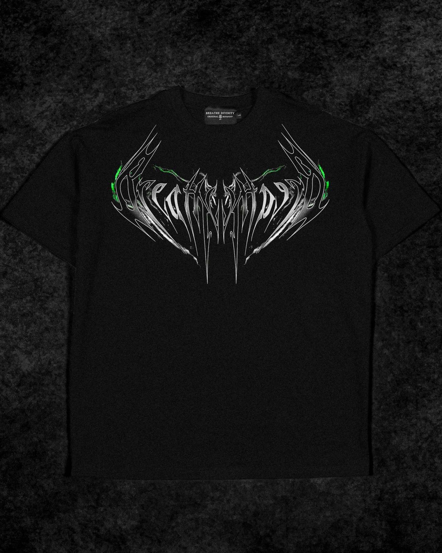 Resurrection Oversized T-shirt [NEON GREEN]-Coordom