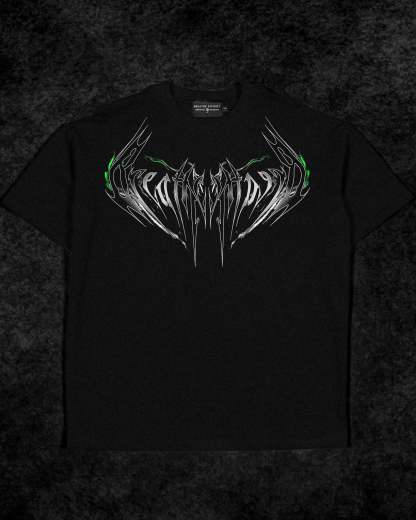 Resurrection Oversized T-shirt [NEON GREEN]-Coordom