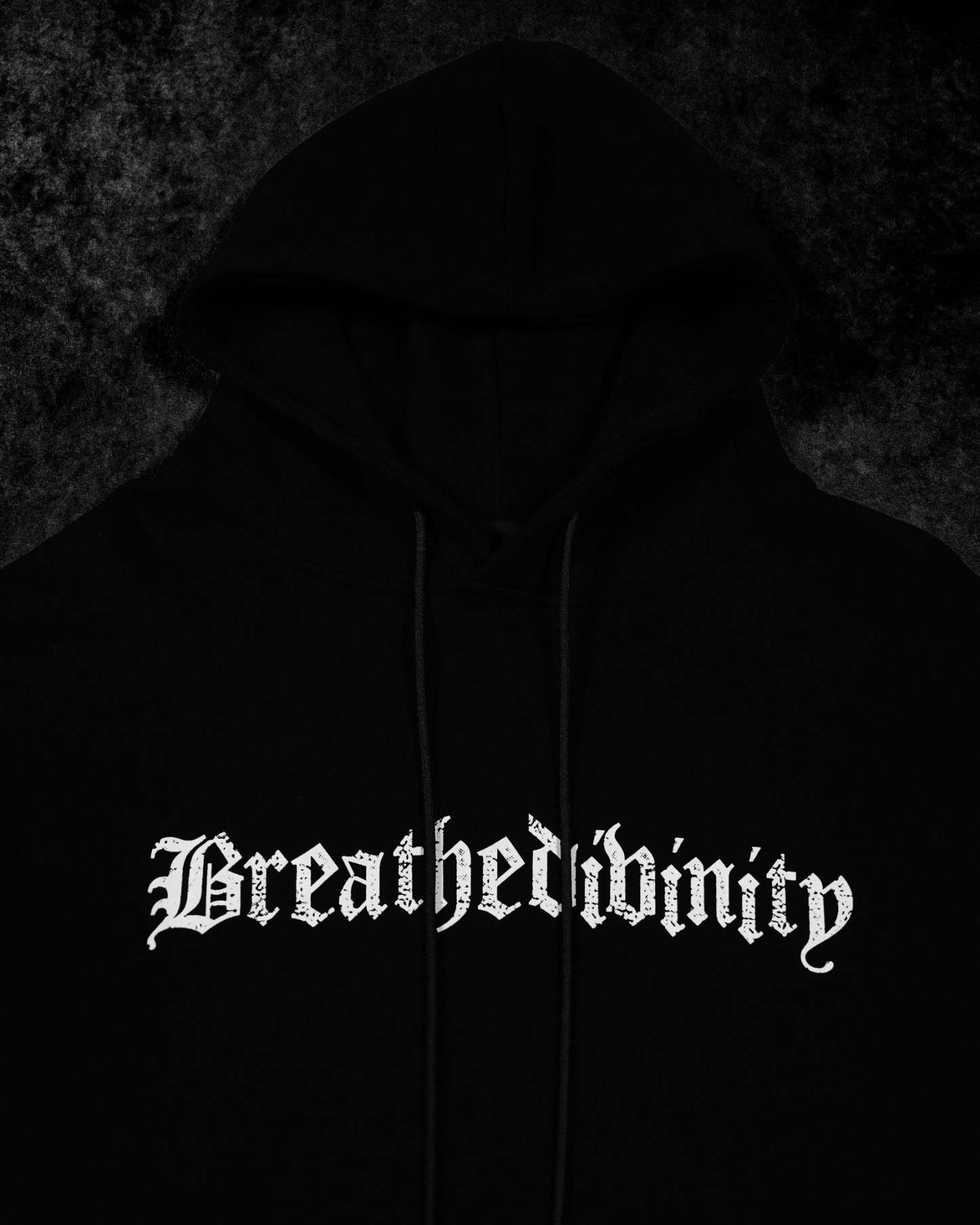 Elegant Oversized pullover hoodie [VOID BLACK]-Coordom