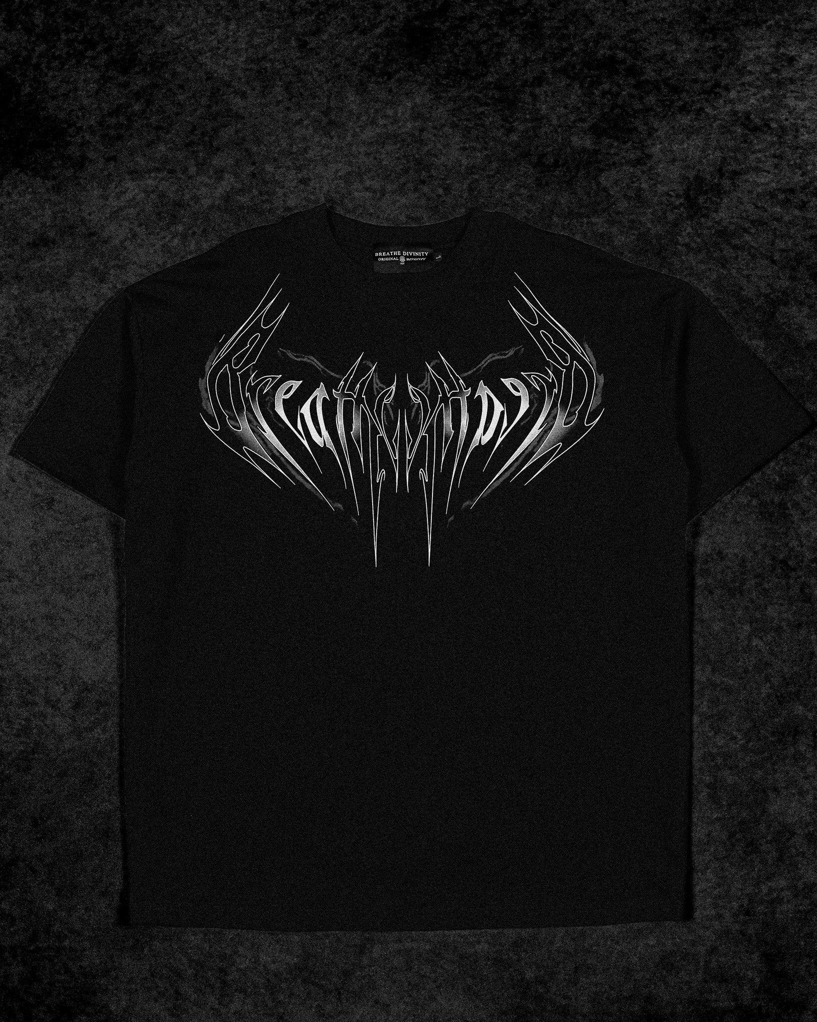 Resurrection Oversized T-shirt [VOID BLACK]-Coordom