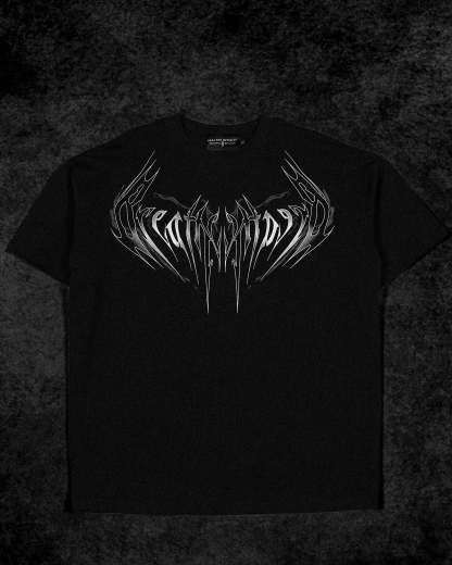 Resurrection Oversized T-shirt [VOID BLACK]-Coordom