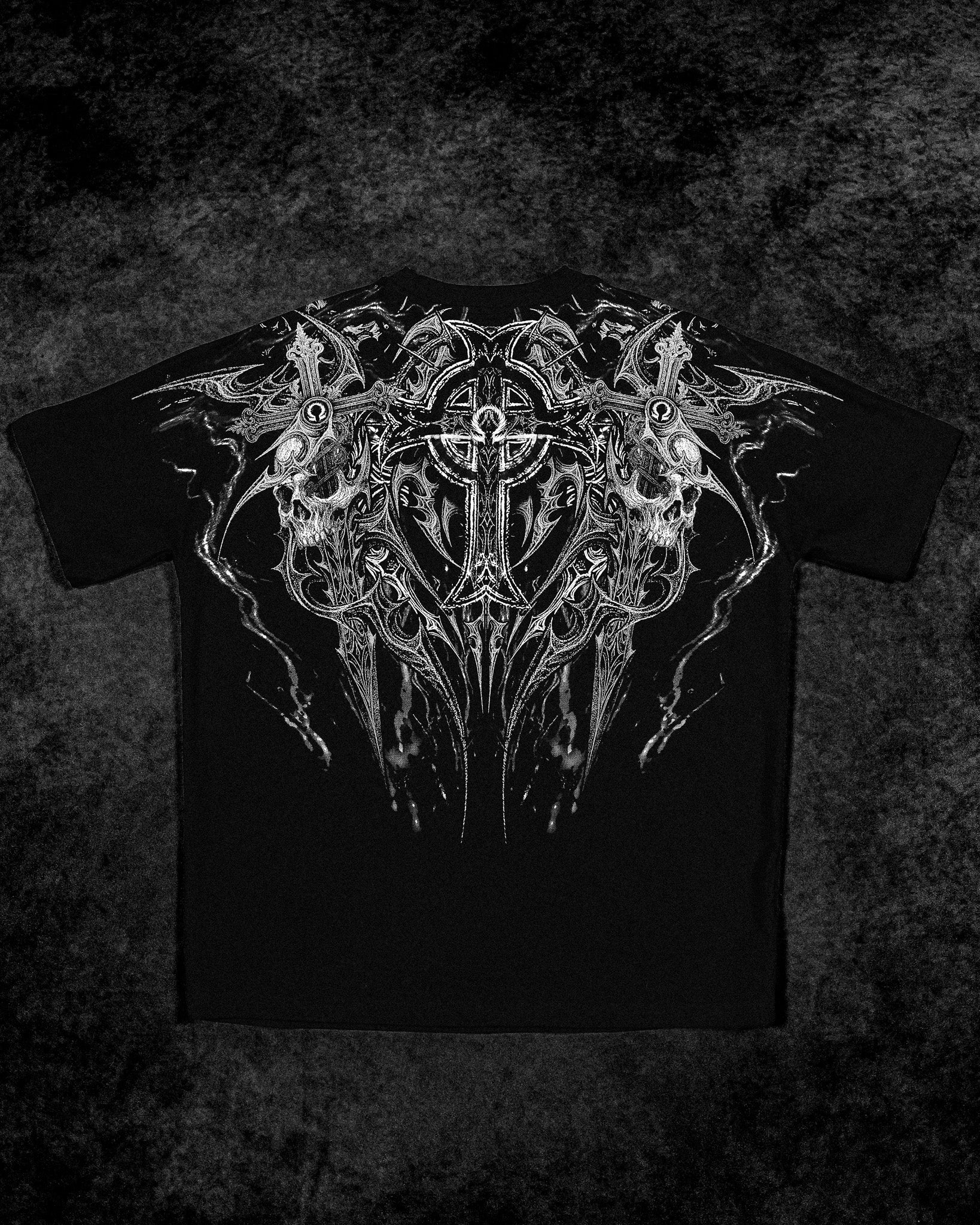 Resurrection Oversized T-shirt [VOID BLACK]-Coordom