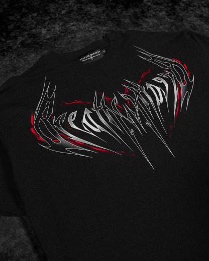 Resurrection Oversized T-shirt [HEAVENLY RED]-Coordom
