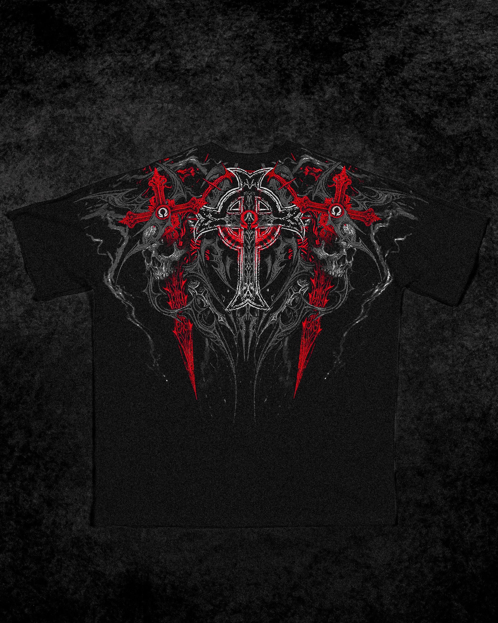 Resurrection Oversized T-shirt [NIGHTMARE]-Coordom