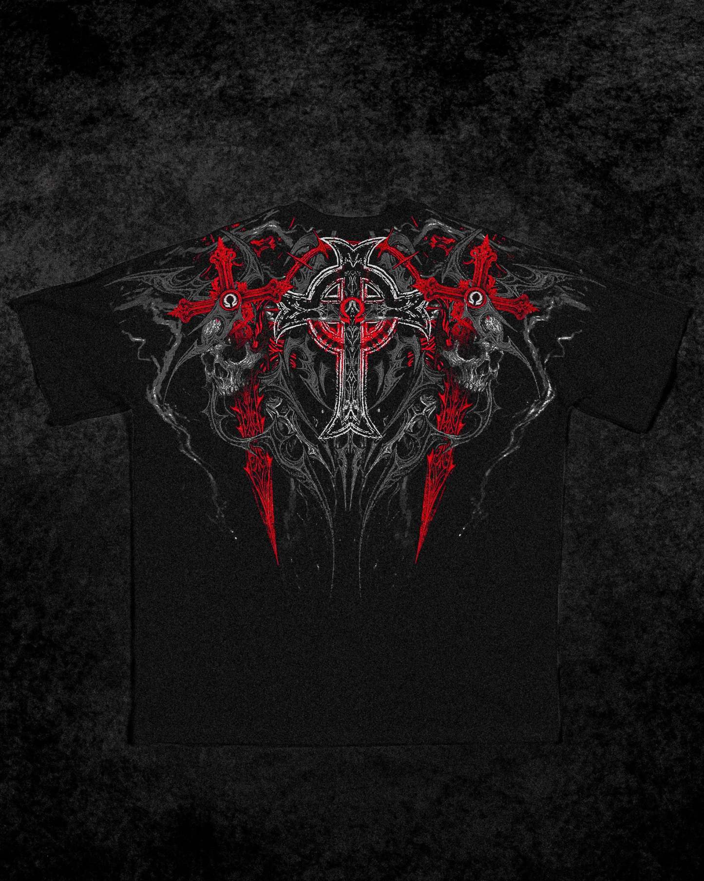 Resurrection Oversized T-shirt [NIGHTMARE]-Coordom