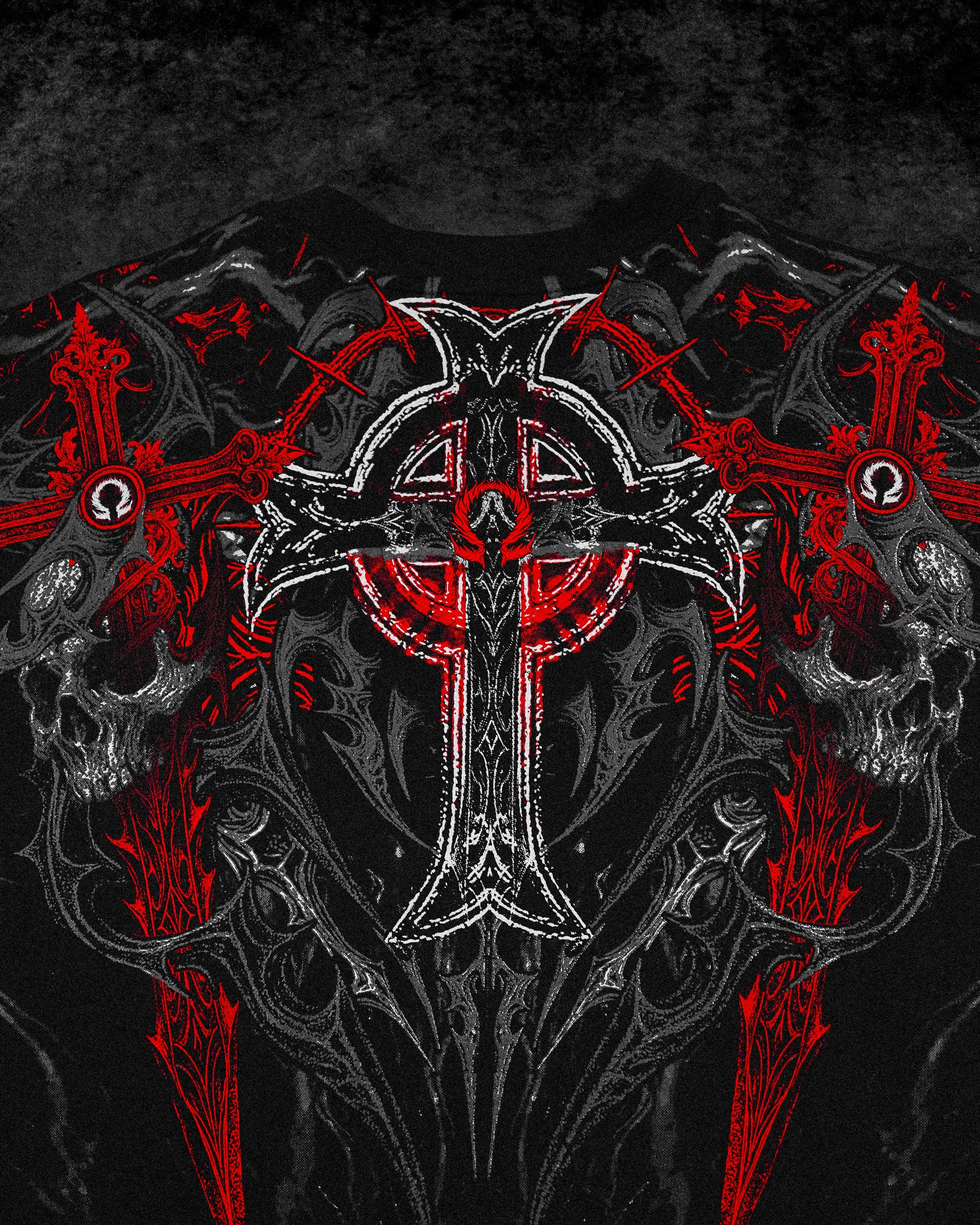 Resurrection Oversized T-shirt [NIGHTMARE]-Coordom