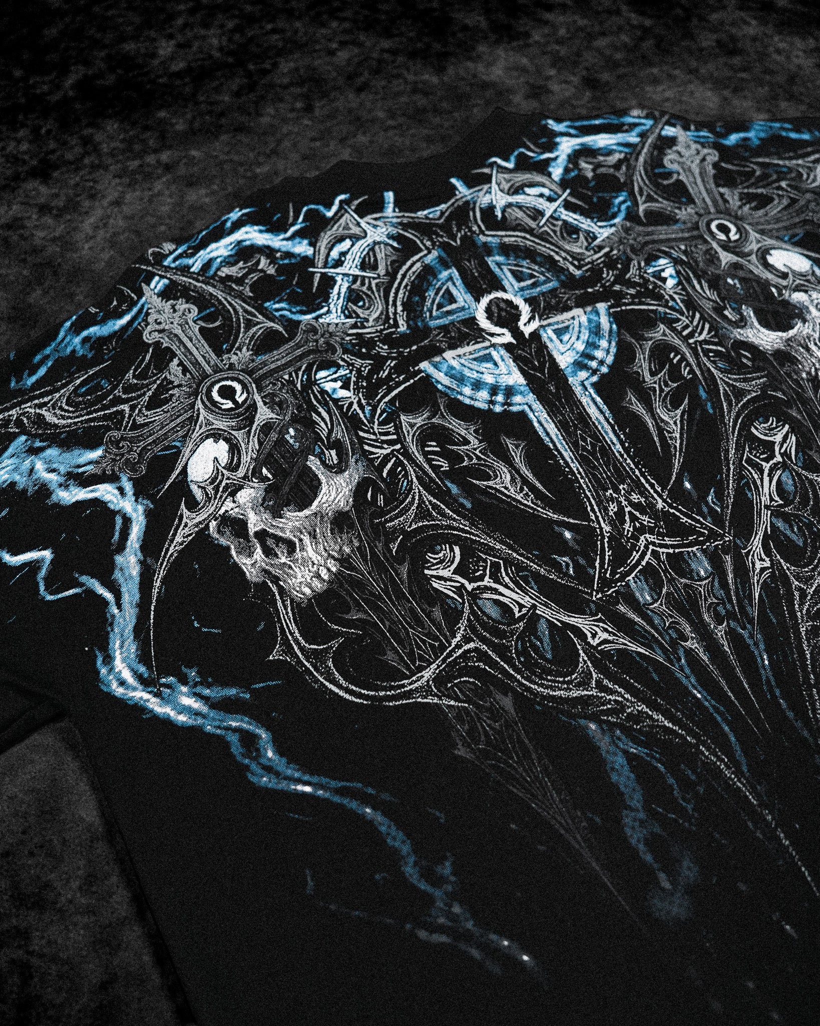 Resurrection Oversized T-shirt [FROST]-Coordom
