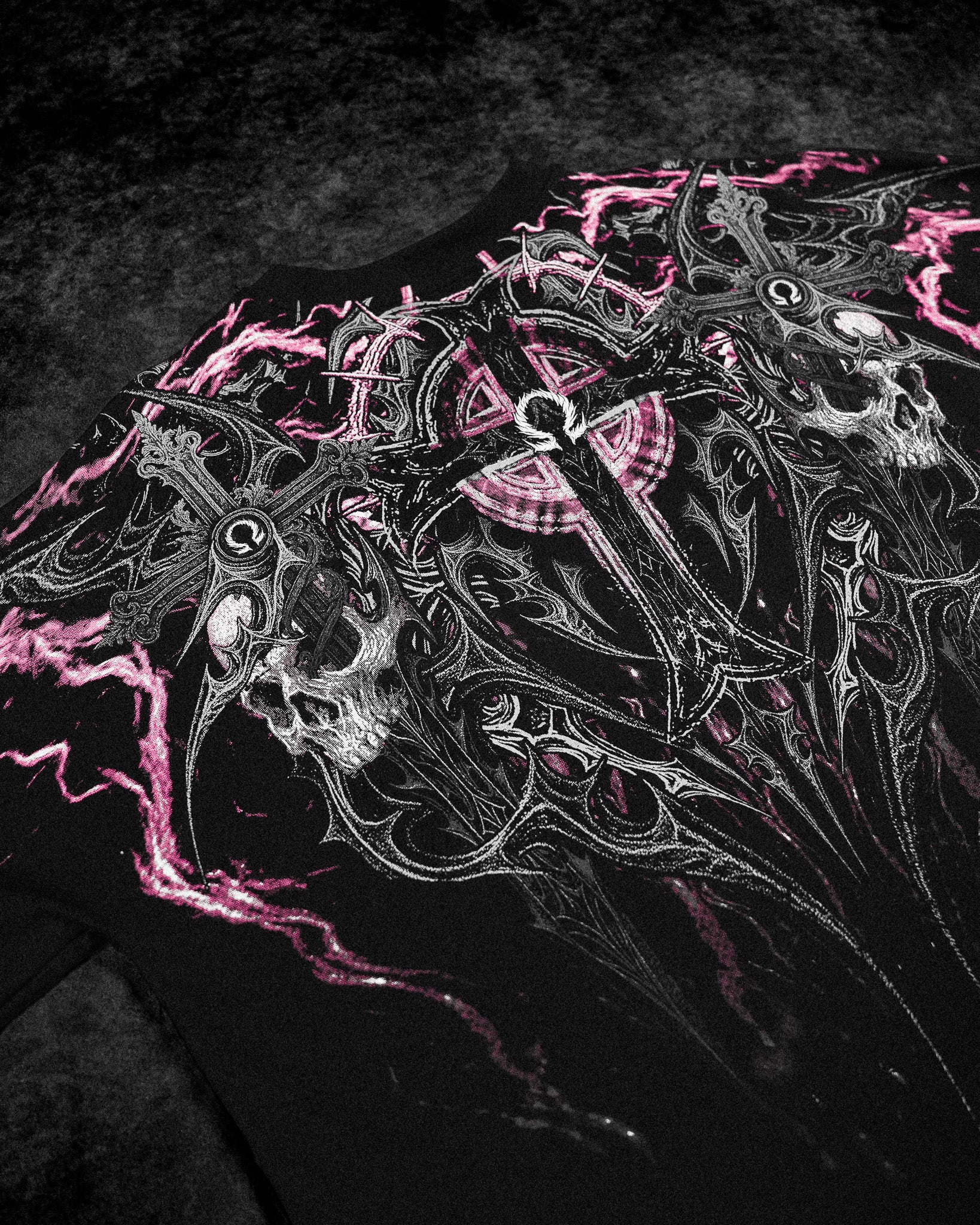 Resurrection Oversized T-shirt [BLOSSOM PINK]-Coordom