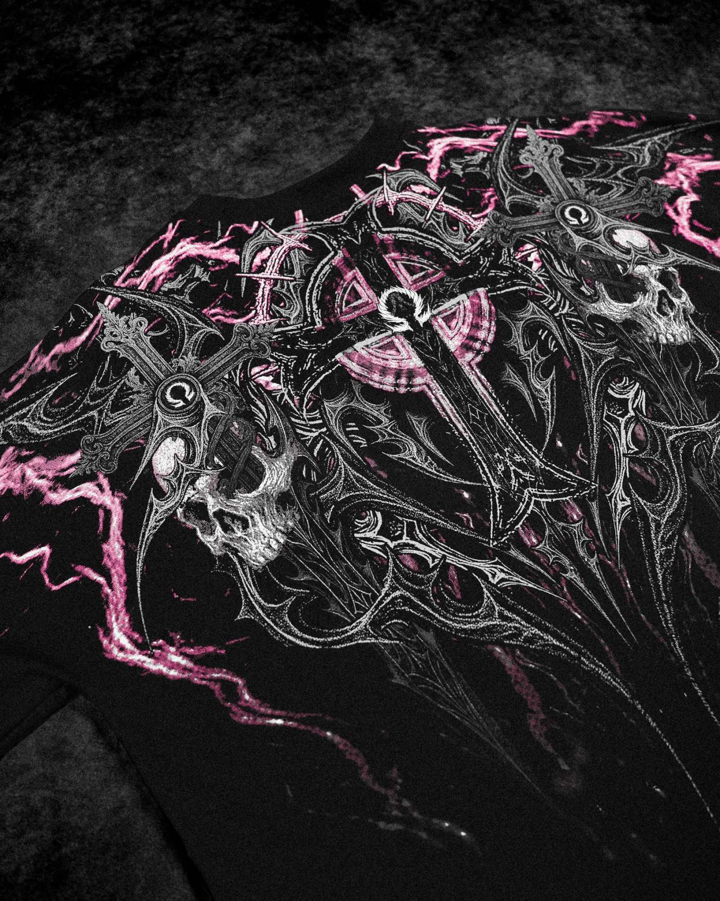 Resurrection Oversized T-shirt [BLOSSOM PINK]-Coordom