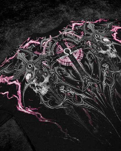 Resurrection Oversized T-shirt [BLOSSOM PINK]-Coordom