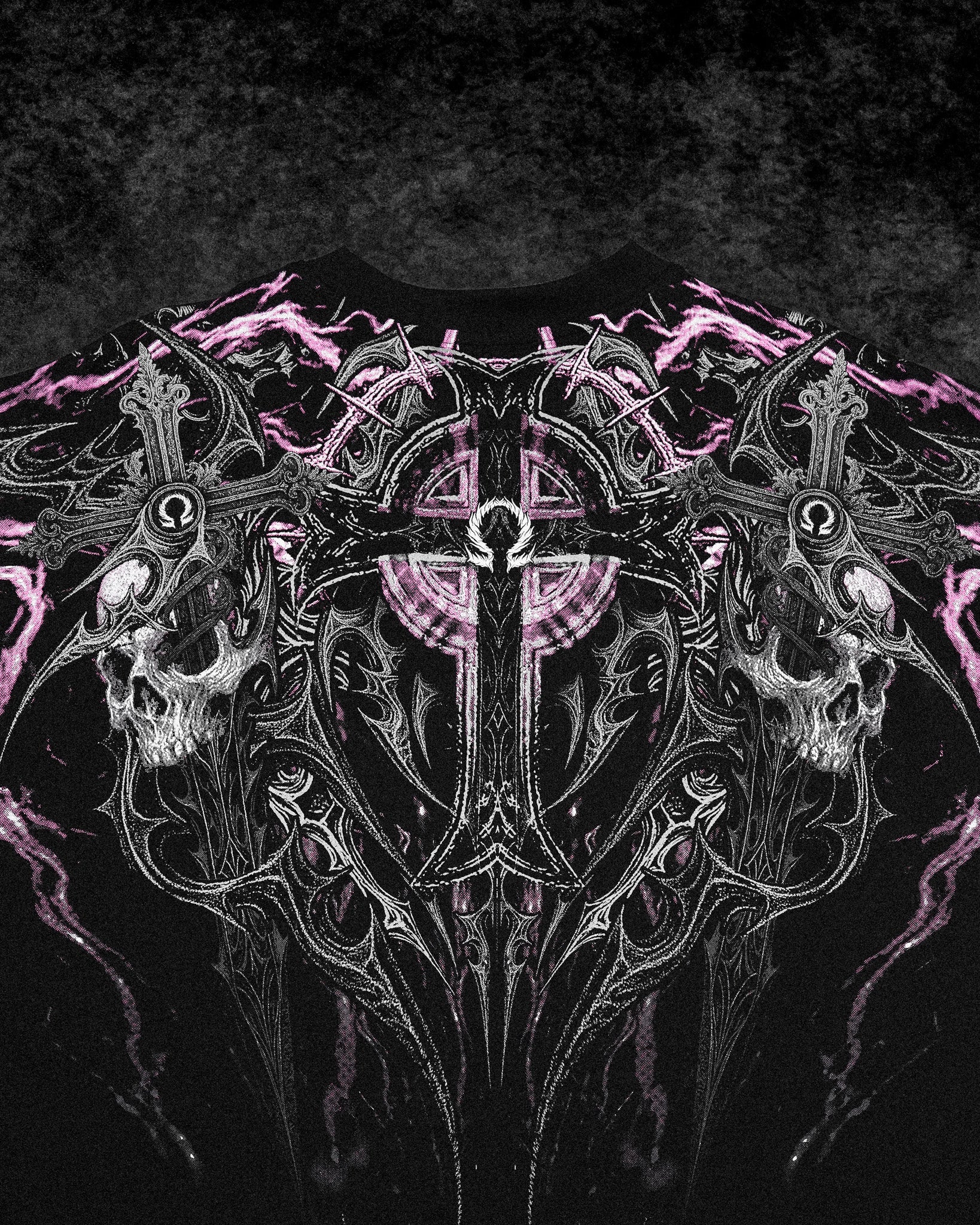 Resurrection Oversized T-shirt [BLOSSOM PINK]-Coordom