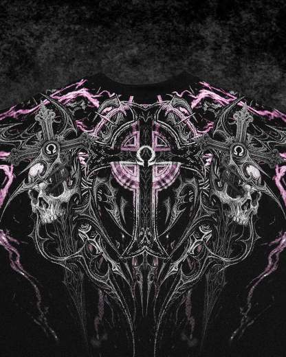 Resurrection Oversized T-shirt [BLOSSOM PINK]-Coordom