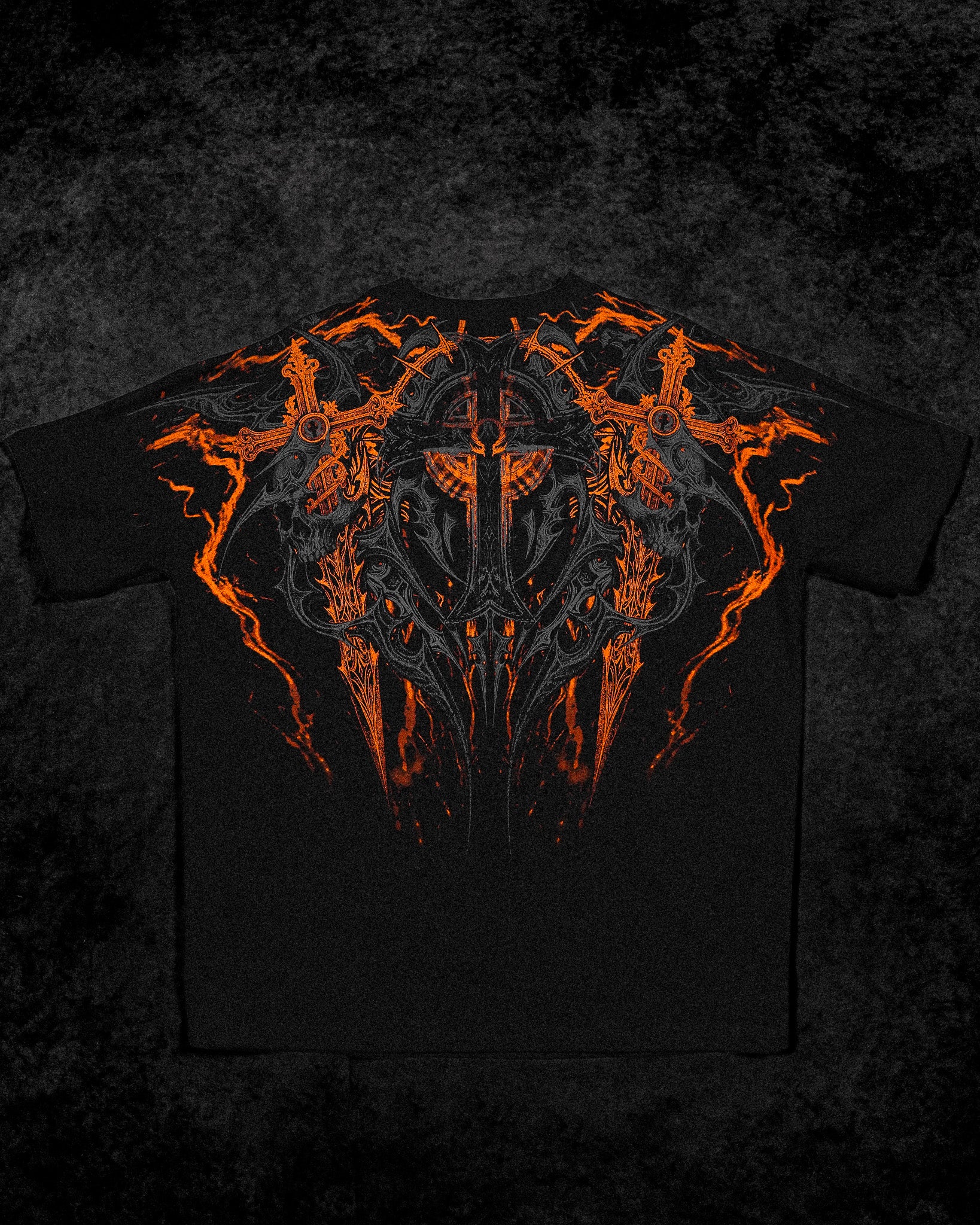 Resurrection Oversized T-shirt [SCORCH]-Coordom