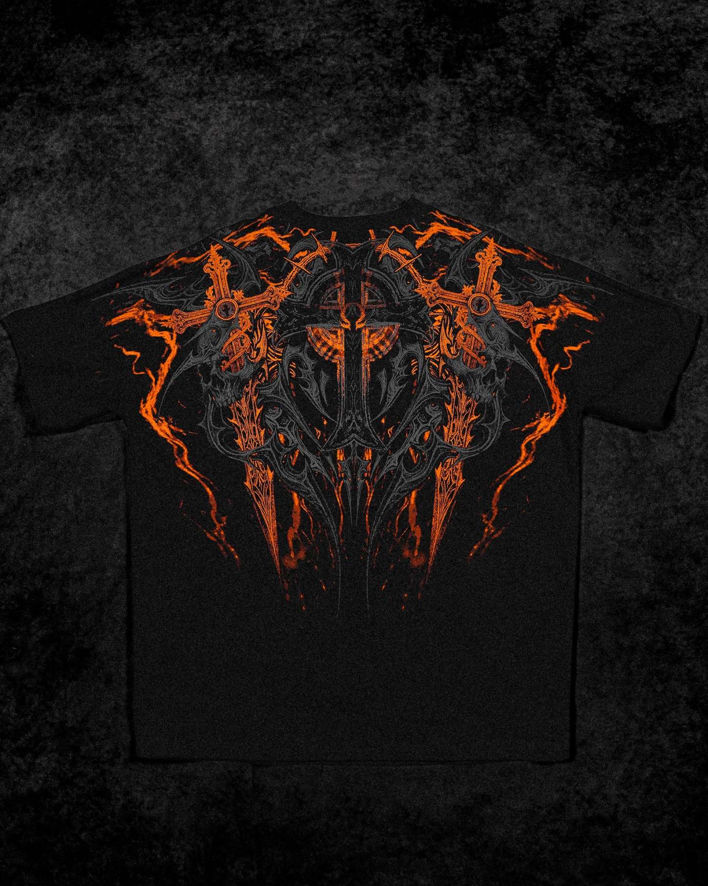 Resurrection Oversized T-shirt [SCORCH]-Coordom