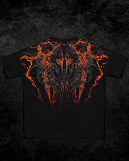 Resurrection Oversized T-shirt [SCORCH]-Coordom