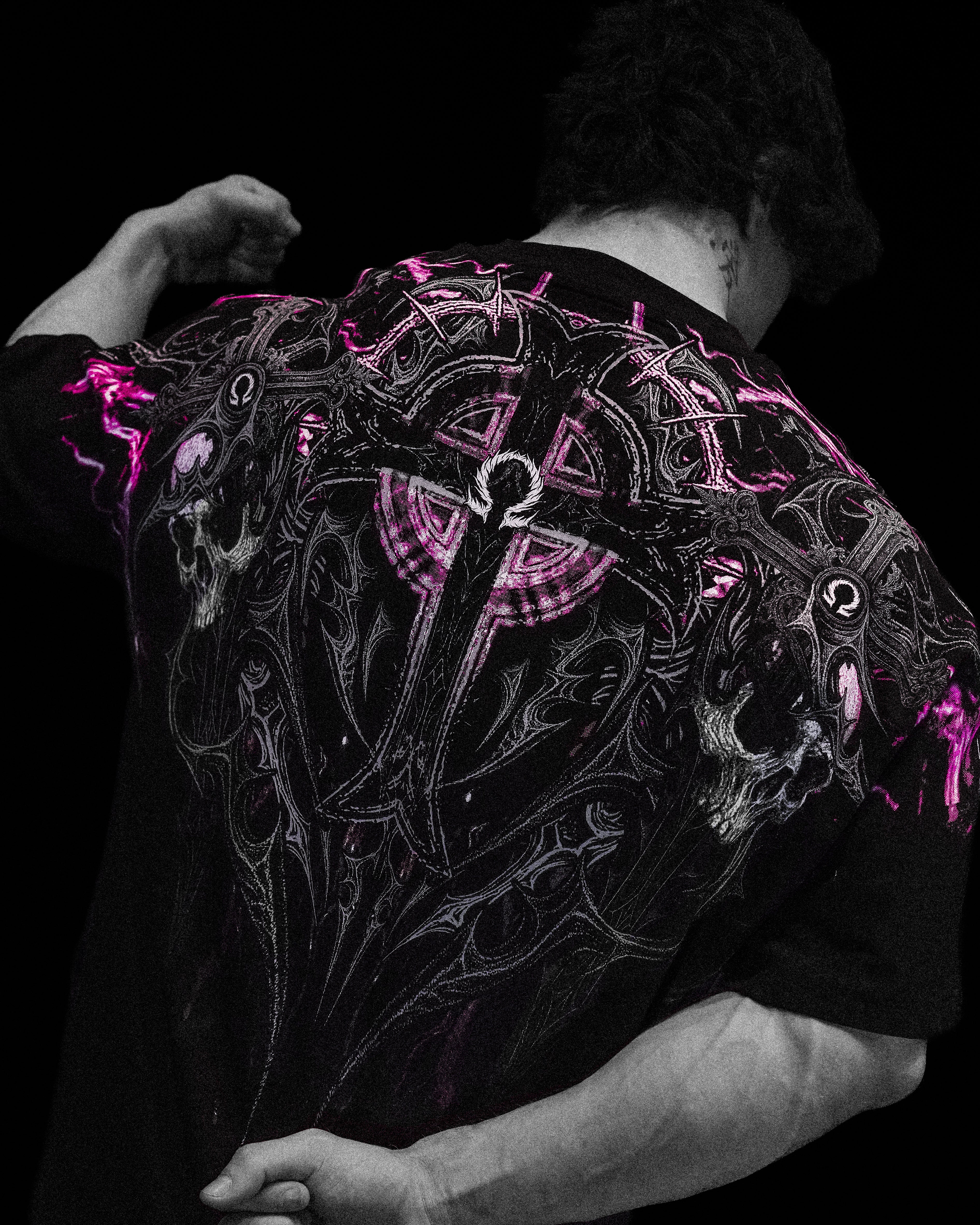 Resurrection Oversized T-shirt [BLOSSOM PINK]-Coordom
