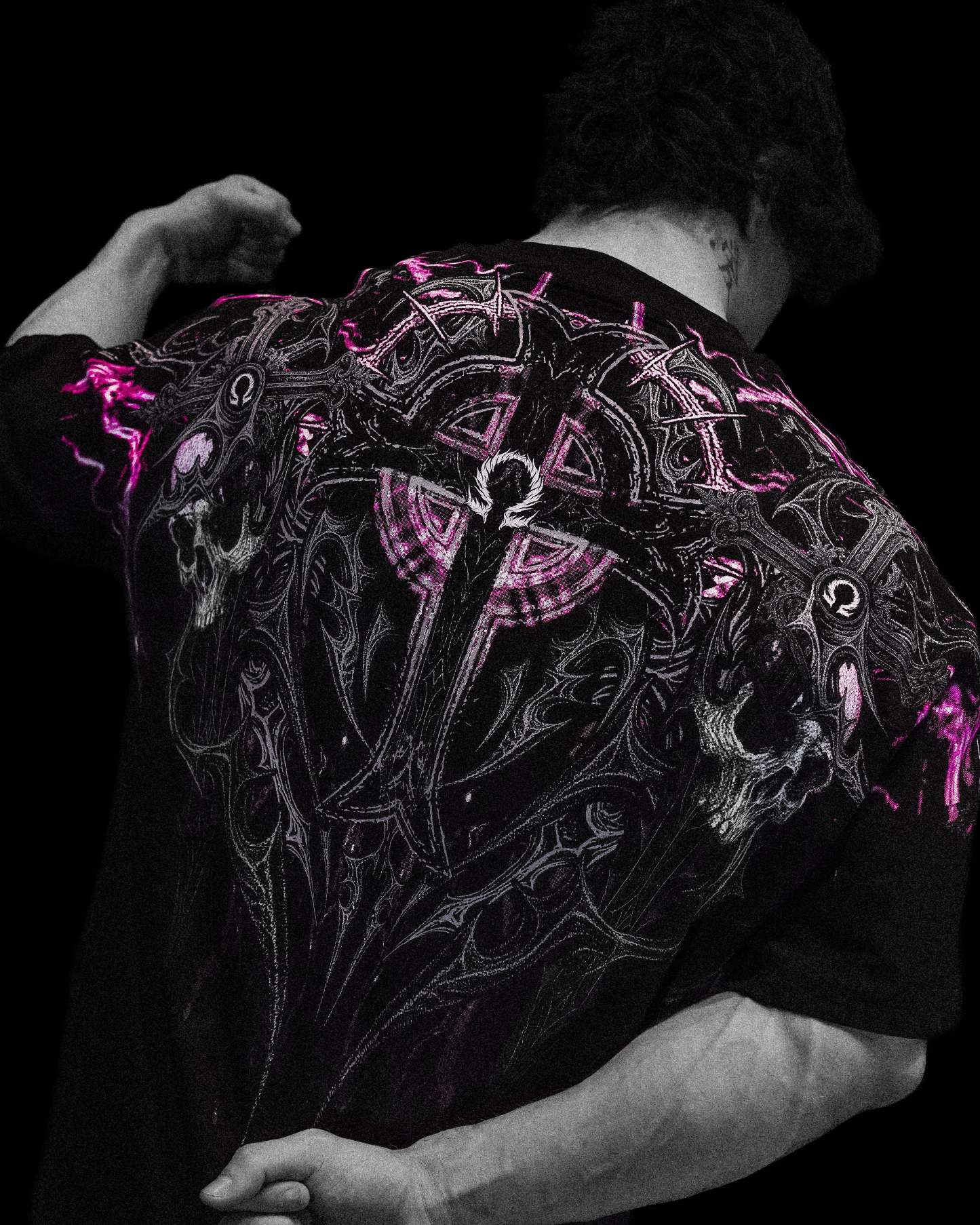 Resurrection Oversized T-shirt [BLOSSOM PINK]-Coordom