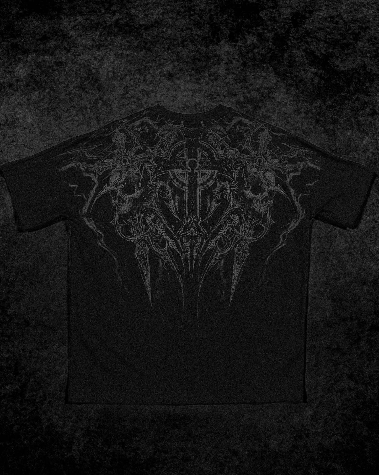 Resurrection Oversized T-shirt [DARKNESS]-Coordom