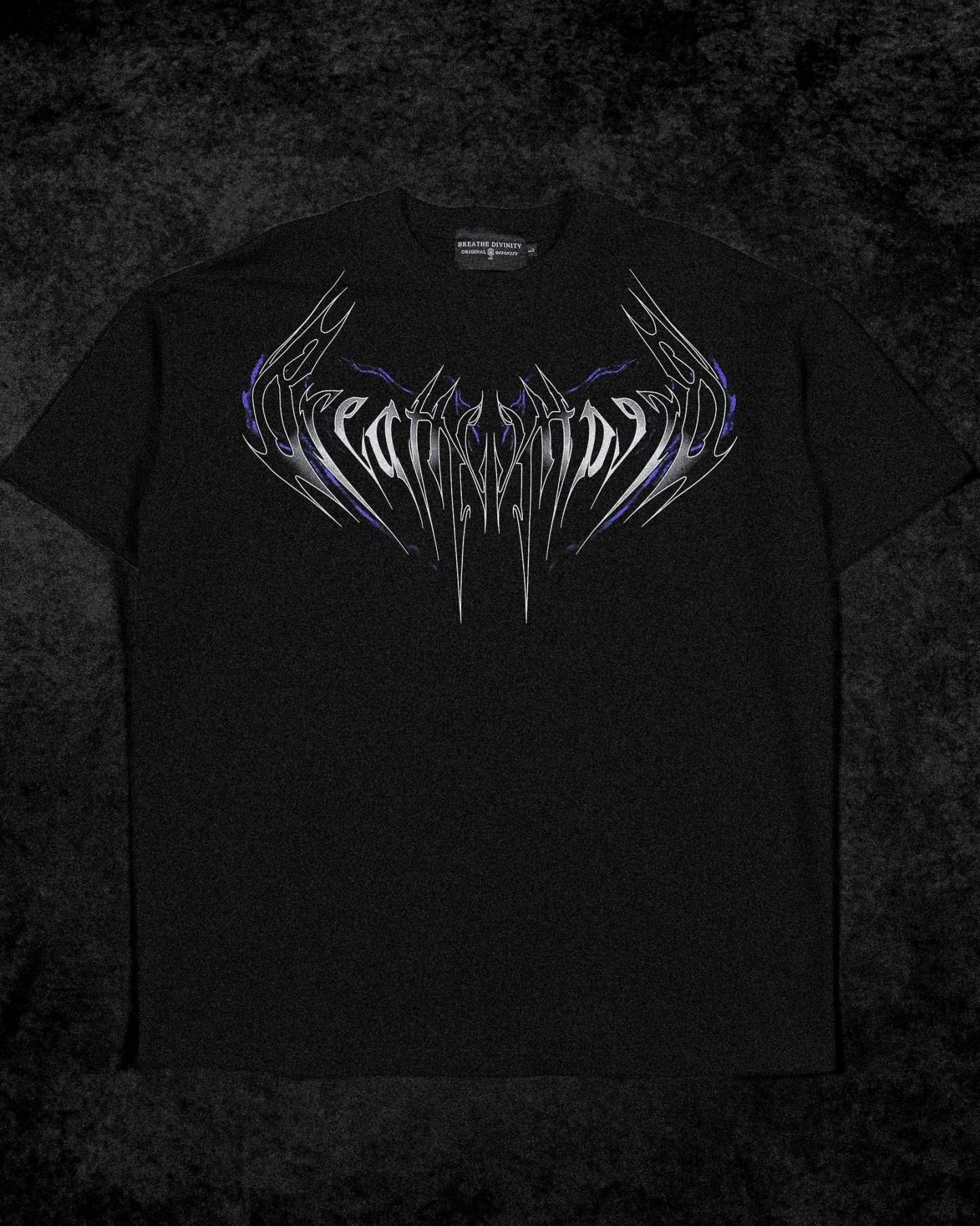 Resurrection Oversized T-shirt [HOLLOW PURPLE]-Coordom