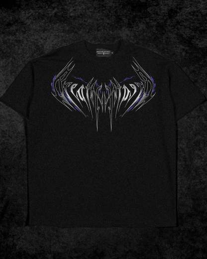 Resurrection Oversized T-shirt [HOLLOW PURPLE]-Coordom