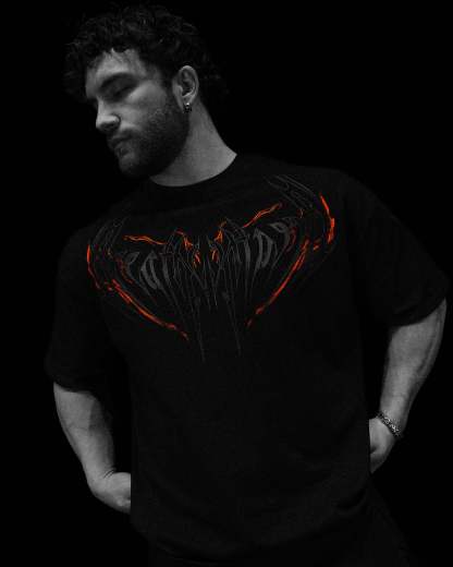 Resurrection Oversized T-shirt [SCORCH]-Coordom