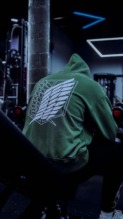 Freedom Hoodie - Green-Coordom