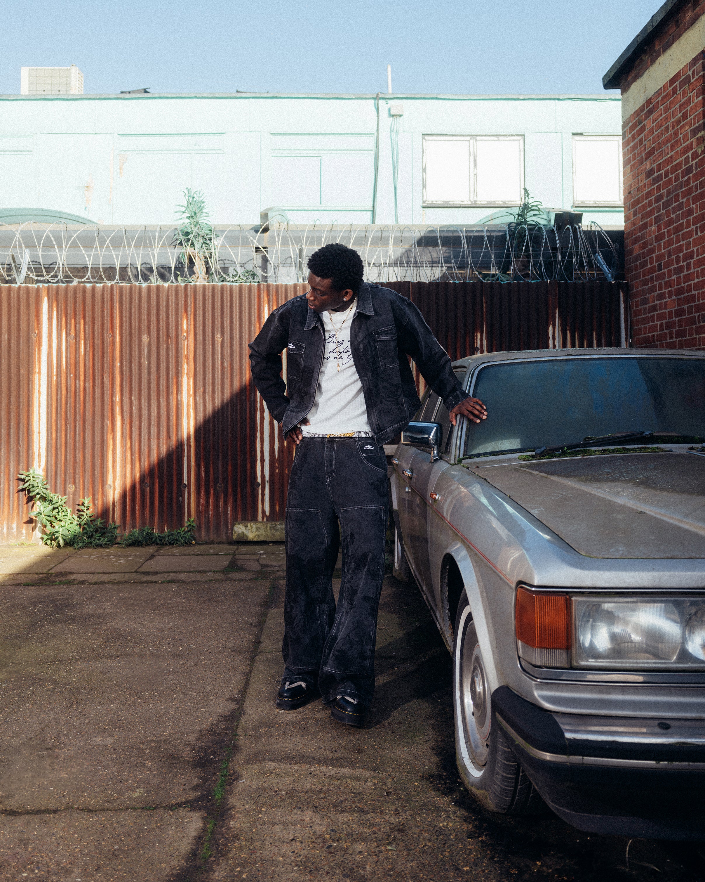 RENAISSANCE JEANS WASHED BLACK-Coordom