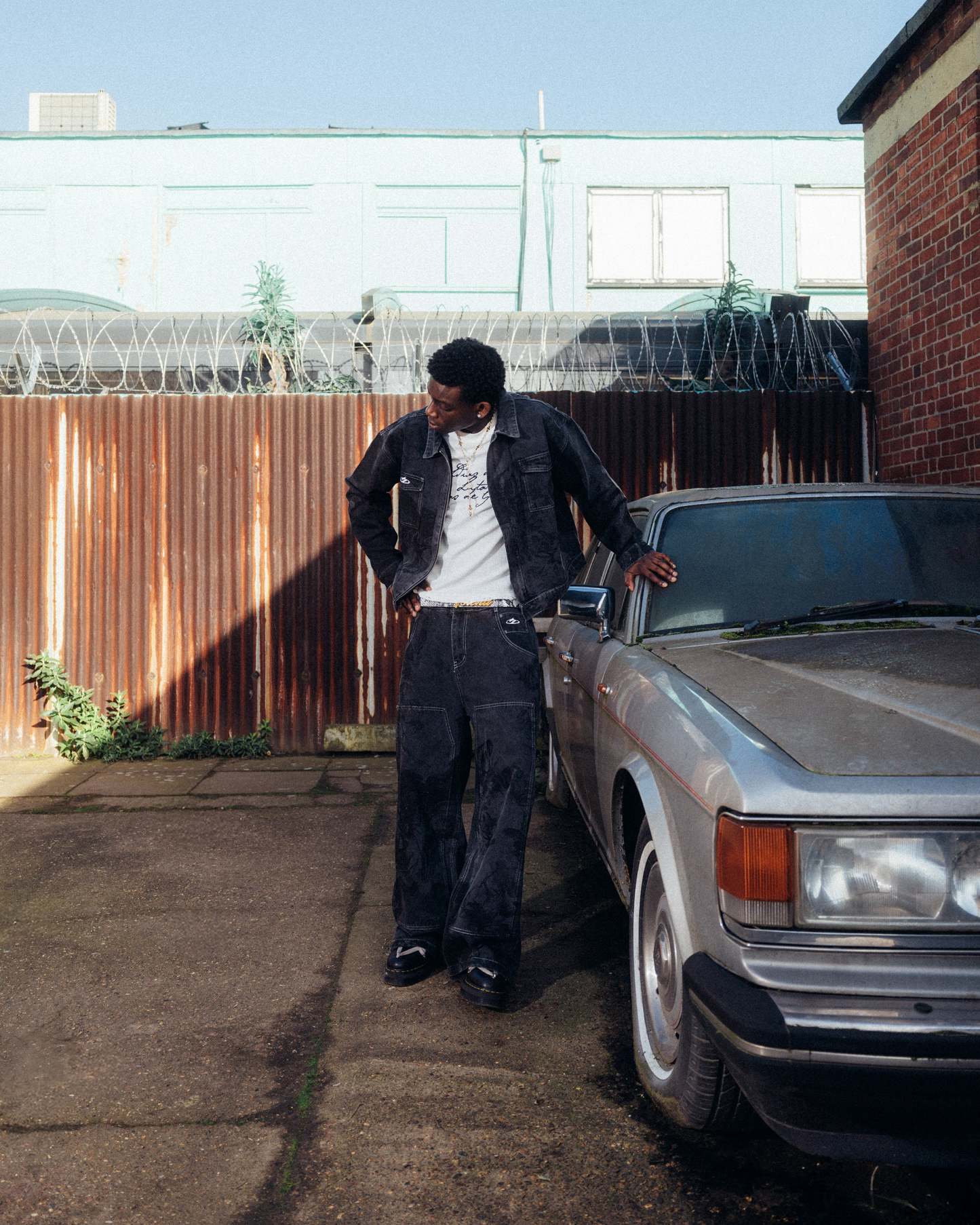 RENAISSANCE JEANS WASHED BLACK-Coordom