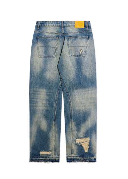 Diet Denim - Distressed Washed Indigo-Coordom