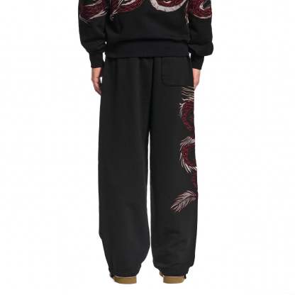 "yakuza v3" Sweatpants black 02-Coordom
