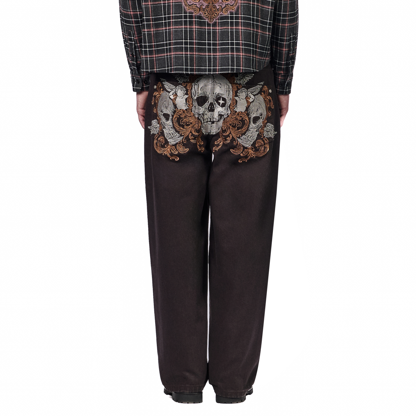 "hellboy" brown Denim-Coordom