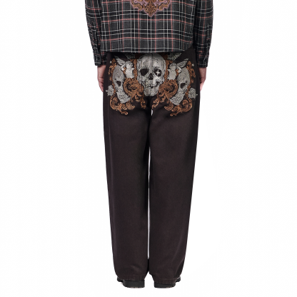 "hellboy" brown Denim-Coordom