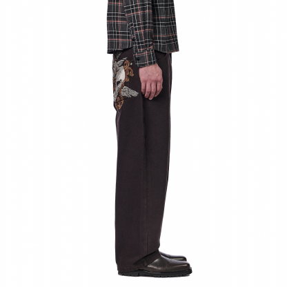 "hellboy" brown Denim-Coordom
