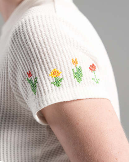  Flower Baby Tee-Coordom