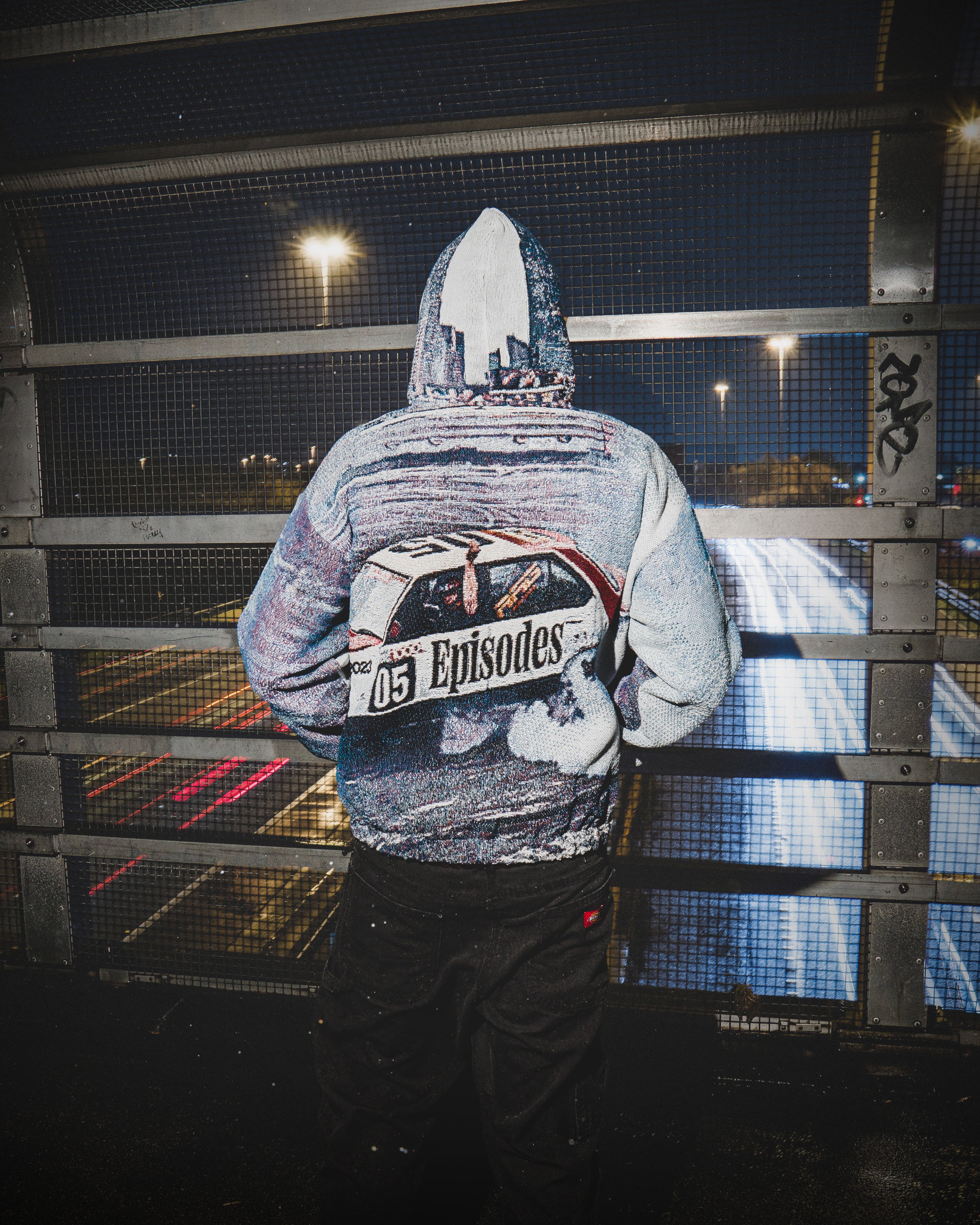 Tapestry Zip-Up Hoodie | Vintage Streetwear Oversized Casual Jacket-Coordom