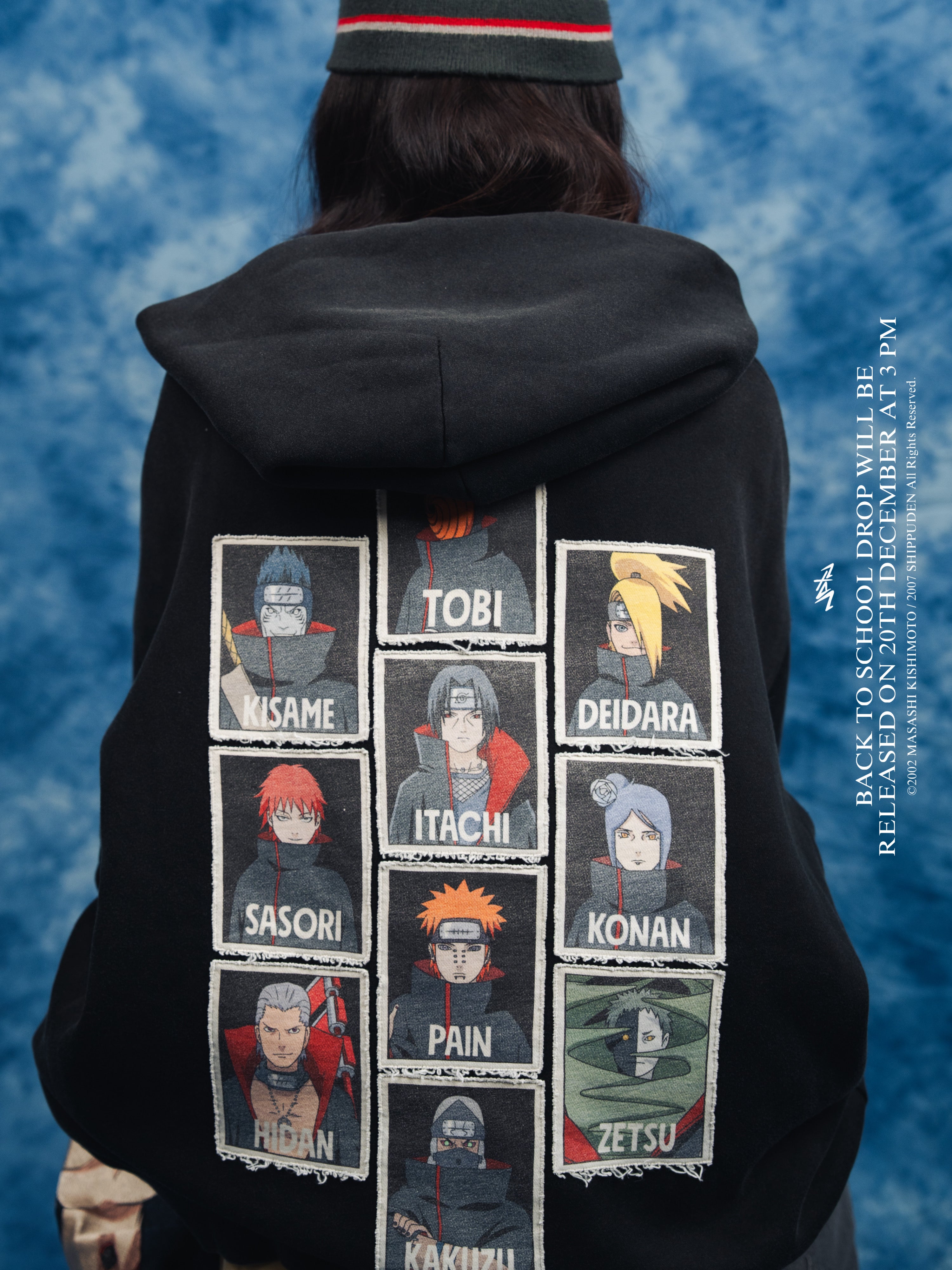 WANTED AKATSUKI ZIPPER-Coordom