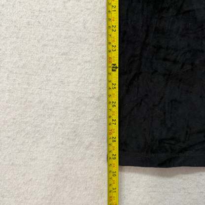Juicy Couture Black Velour Tracksuit Set Zip Up Hoodie & Flare Pant Logo Size XL-Coordom