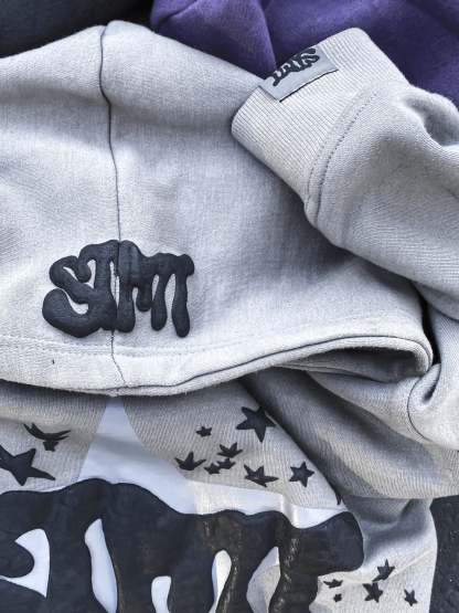 stmt ' charcoal ' hoodie-Coordom