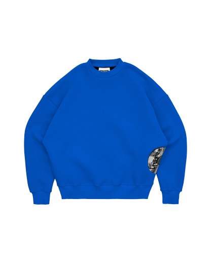 DISC SWEATSHIRT COBALT [630GSM]-Coordom