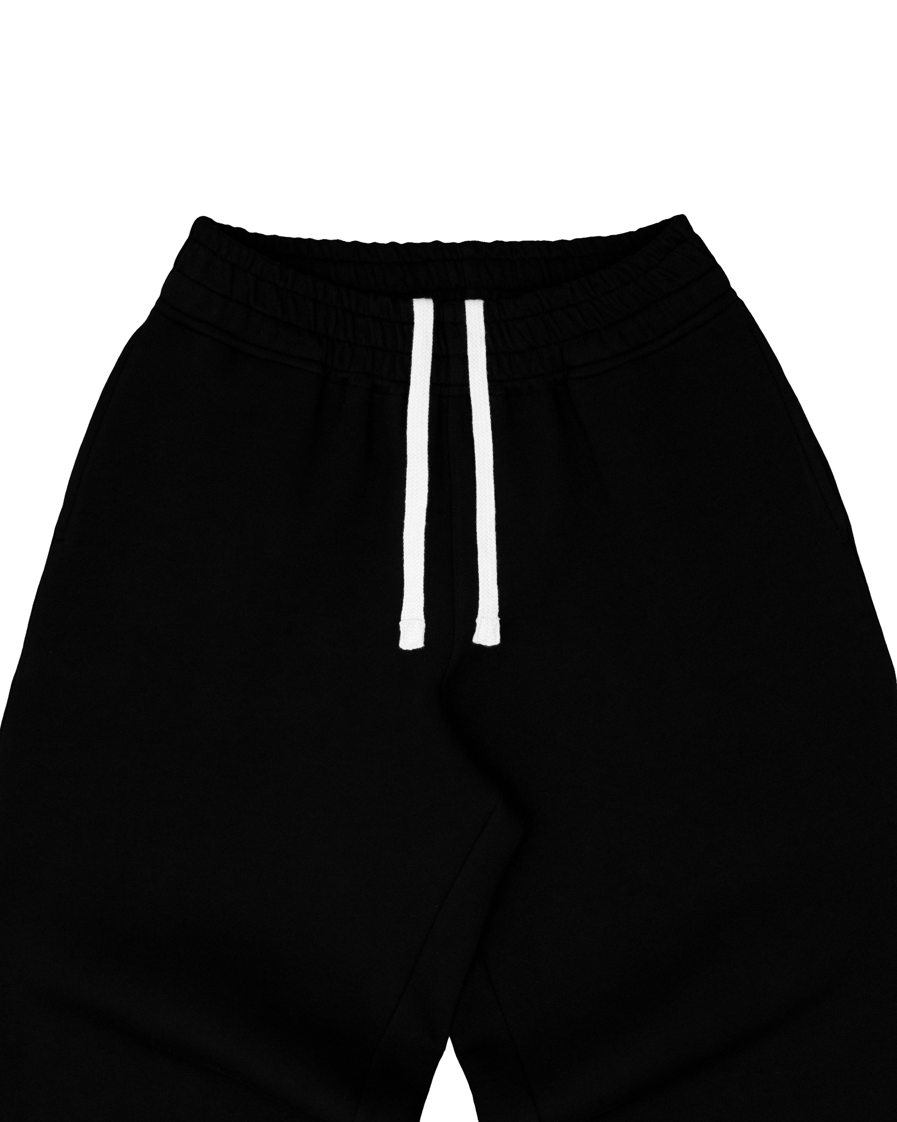 Disc Baggy Joggers Black [630GSM]-Coordom